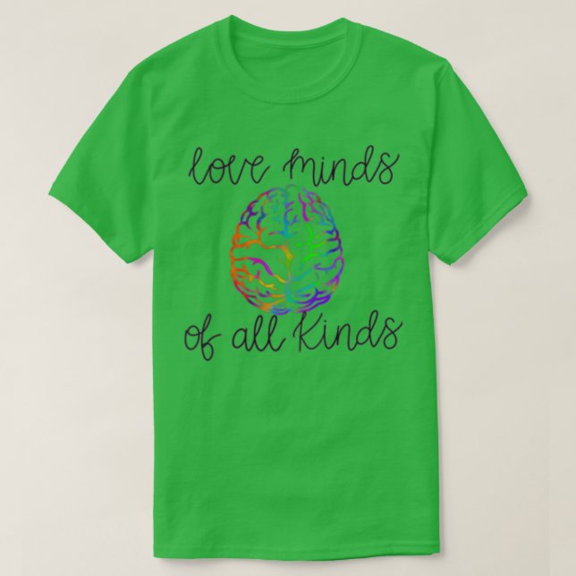 Alla möjliga sinnen i kärlek t shirt (Design framsida)