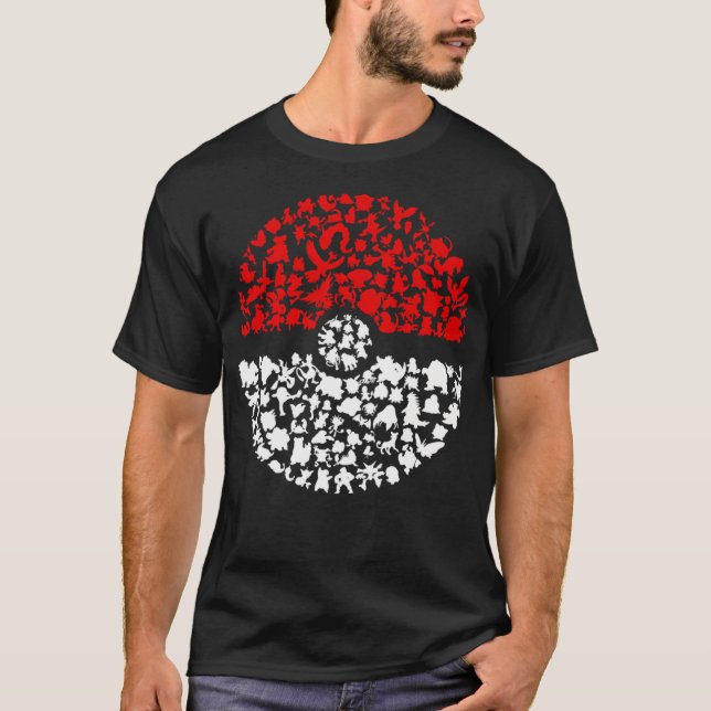 Alla Monster T Shirt (Framsida)