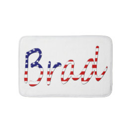Alla Namn som har täckts av USA flagga Badrumsmatta