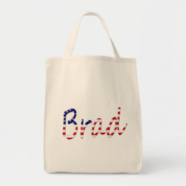 Alla Namn som lagts över USA flagga gtt Tygkasse