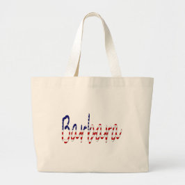 Alla Namn som lagts över vid USA flagga jtcnt Jumbo Tygkasse