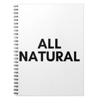 alla naturliga anteckningsbok
