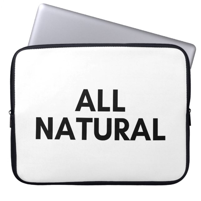 alla naturliga laptop fodral (Framsidan)