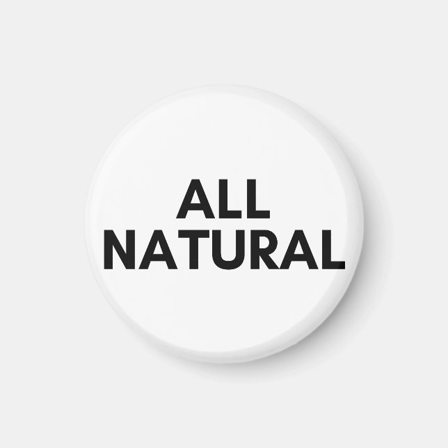 alla naturliga magnet (Framsidan)