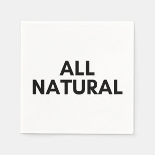 alla naturliga pappersservett