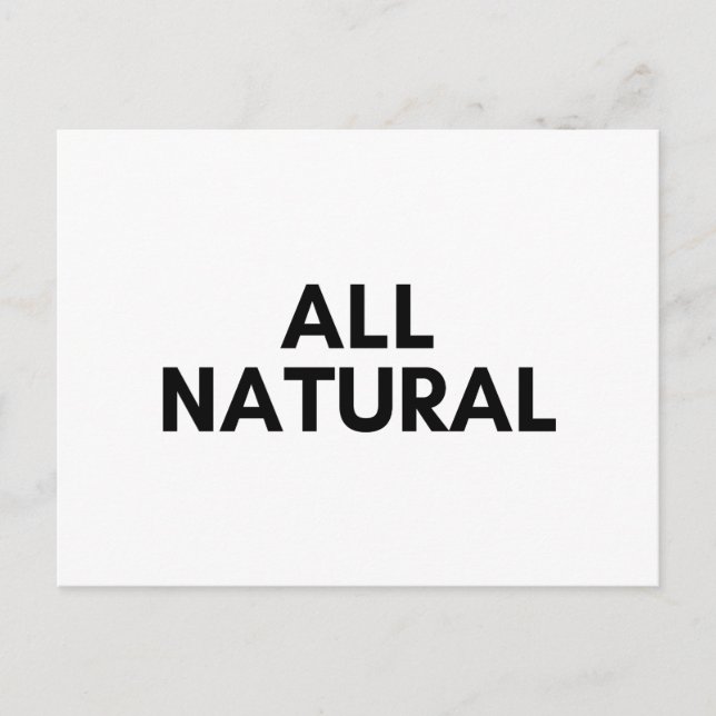 alla naturliga vykort (Framsida)