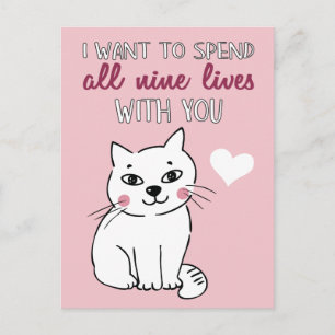 Alla nio lever med dina romska Valentineser Helg Vykort