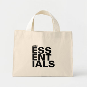 Alla nödvändiga Modern minimalist Mini Tygkasse