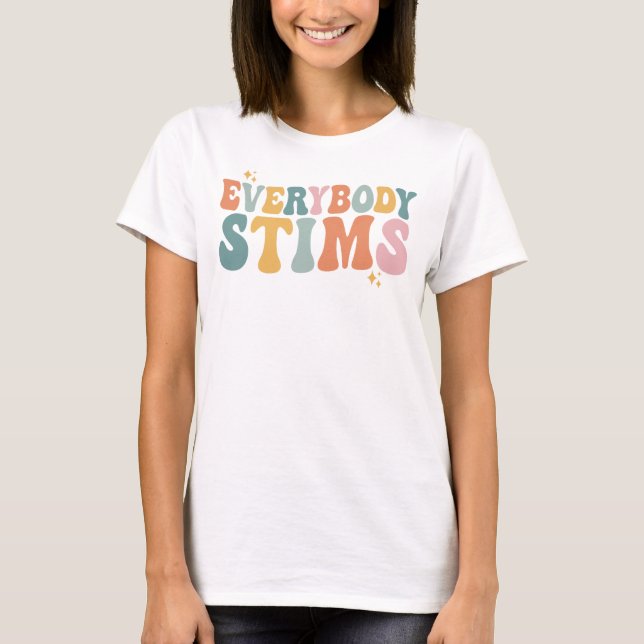 Alla offer Autism Speciell Ed Teacher Gift T Shirt (Framsida)