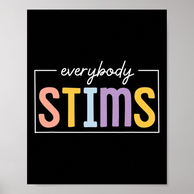 Alla offer Neurodiversity Sped Teacher Autism Poster (Framsidan)