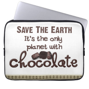 Alla om choklad laptop fodral
