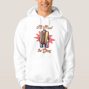 Alla om Glizzy Funny Hett dog Humor Hoodie