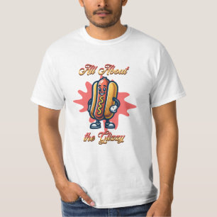 Alla om Glizzy Funny Hett dog Humor T Shirt