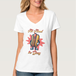 Alla om Glizzy Funny Hett dog Humor T Shirt