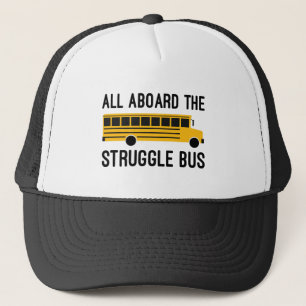 Alla ombord ansträngningbussen keps