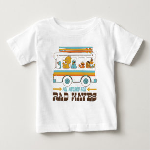 Alla ombord för rad-vågor t shirt