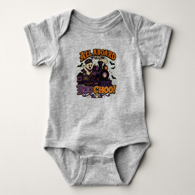 Alla ombord på Boo Choo! T Shirt (Framsida)