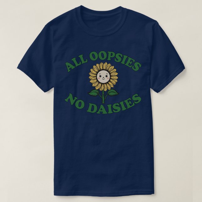 alla oopsier utan daisy solrosa 1 t shirt (Design framsida)