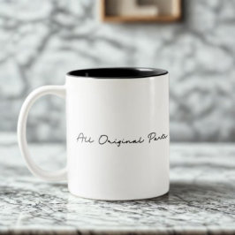 Alla originaldelsofferter Två-Tonad mugg