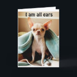 ALLA ÖRON ATT HÖRA OM DITT "11" BIRTHDAY-kort Kort<br><div class="desc">DENNA ADORABLE PUPPY KAN INTE BARA ANSE ATT HANS VÄNNADS- ELLER FAMILJEMEDLEM ÄR ALLT REDO FÖR ATT FÄRSKA DIN **11 BIRTHDAY!!!!!! TACK FÖR ATT JAG STOPPADE ETT AV MINA ÅTTA LAGER! KOMMER DU IHÅG ATT DU KAN ÄNDRA "ÅLDER" OCH "VERSER" IN OCH UT OM DU ÖNSKAR I SEKUNDER!</div>