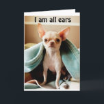 ALLA ÖRON ATT HÖRA OM DITT "11" BIRTHDAY-kort Kort<br><div class="desc">DENNA ADORABLE PUPPY KAN INTE BARA ANSE ATT HANS VÄNNADS- ELLER FAMILJEMEDLEM ÄR ALLT REDO FÖR ATT FÄRSKA DIN **11 BIRTHDAY!!!!!! TACK FÖR ATT JAG STOPPADE ETT AV MINA ÅTTA LAGER! KOMMER DU IHÅG ATT DU KAN ÄNDRA "ÅLDER" OCH "VERSER" IN OCH UT OM DU ÖNSKAR I SEKUNDER!</div>