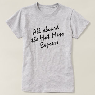 ALLA ÖVER HETTENS UTTRYCK TEE SHIRT