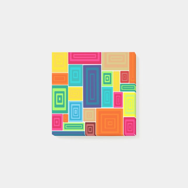 Alla över rektanglar post-it block (Framsida)