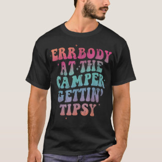 Alla på campingen som blir t shirt