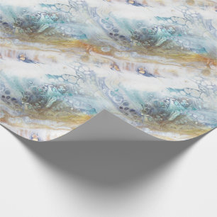 Alla på havet som slår in papper (a510) presentpapper