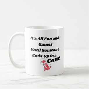 Alla Roligtar och spel, tills någon... Kon Kaffemugg