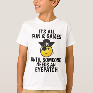 ALLA ROLIGTAR OCH SPELNINGAR BEHÖVER NÅGON EYEPATC T SHIRT