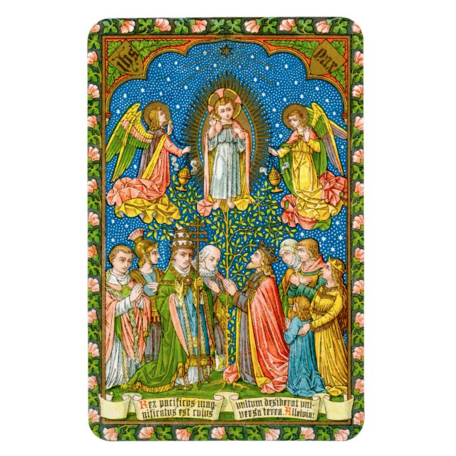 Alla Saints Adore Thee (VVP OO2) Magnet (Vertikal)