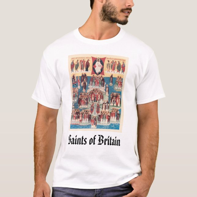 Alla Saints av Britannien, Saints av Britannien T-shirt (Framsida)