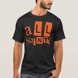 Alla saints katolska korinter t shirt