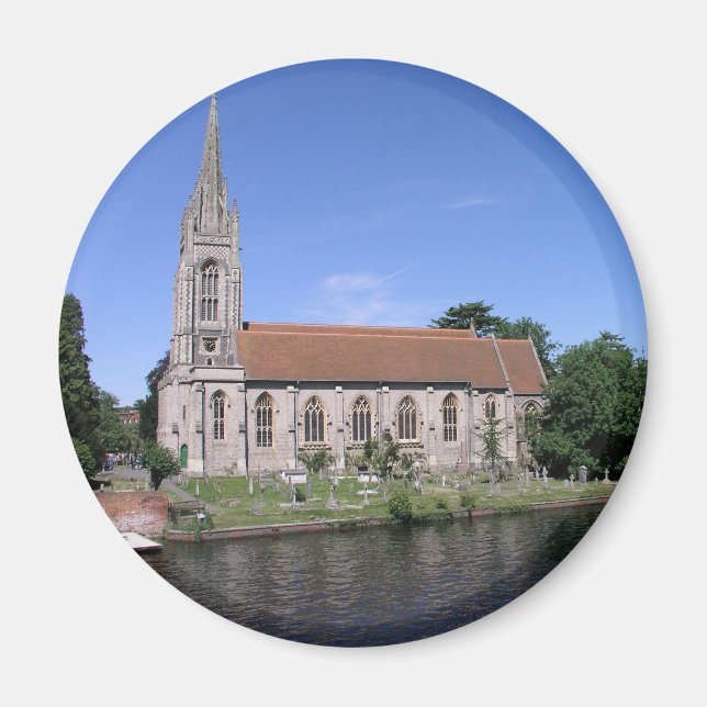 Alla Saints, Marlow, Buckinghamshire Magnet (Framsidan)