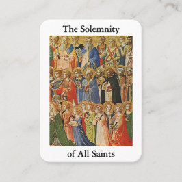 Alla Saints Prayer Card Placeringskort