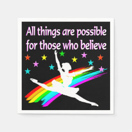 ALLA SAK ÄR MÖJLIGA DANCER-KONSTRUKTIONER PAPPERSSERVETT