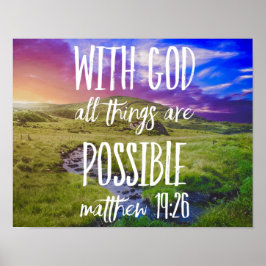 Alla Sak är möjliga dubbla versionsskript Poster