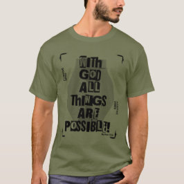 Alla Sak är möjliga T Shirt