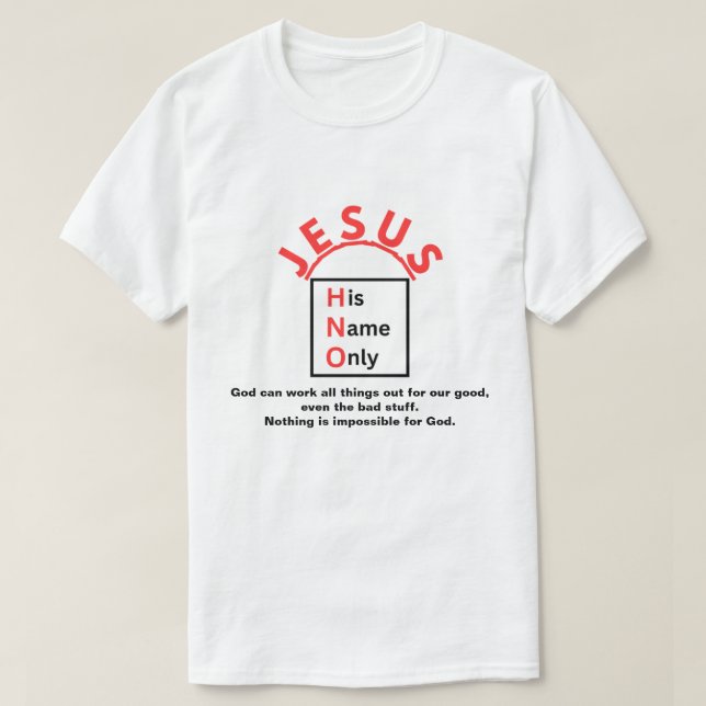 Alla Sak är möjliga T Shirt (Design framsida)