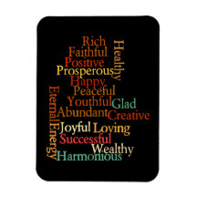 Alla sak är positiva bekräftelser