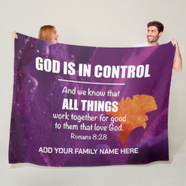 ALLA SAK SAMARBETAR MED DEN kristna familjen Namn Fleecefilt