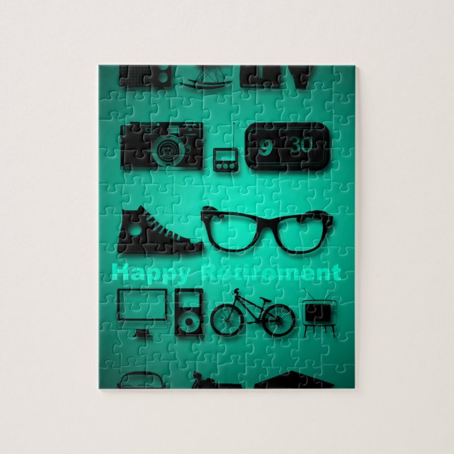 Alla saker gillar du pensionpussel pussel (Vertikal)