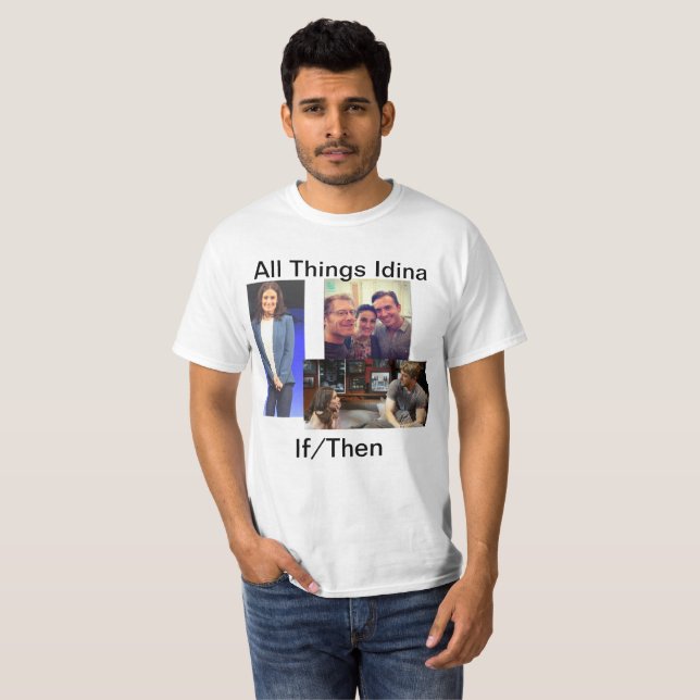 Alla saker Idina If/Then T-shirt (Hel framsida)