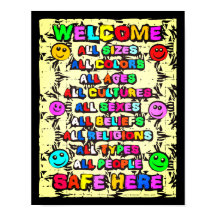 Alla Säkra här ~ Bright Välkommen