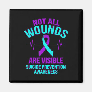 Alla sår är inte synbara för Lycklig självmord Magnet