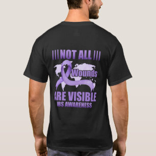 Alla sår är inte synliga och IBS-medvetenhet T Shirt