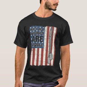 Alla sår är inte synliga. t shirt