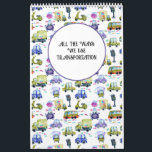Alla sätt vi Använda Transport Barns barn Kalender<br><div class="desc">En söt liten kalender som visar hur vi användor transport. Tolv bilder av sätt som vi kommer runt i tecknad stil bilder och bakgrunder kan man ändra färg.</div>