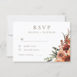 Alla Seasons Divine Boho Blommigt Bröllop OSA Kort